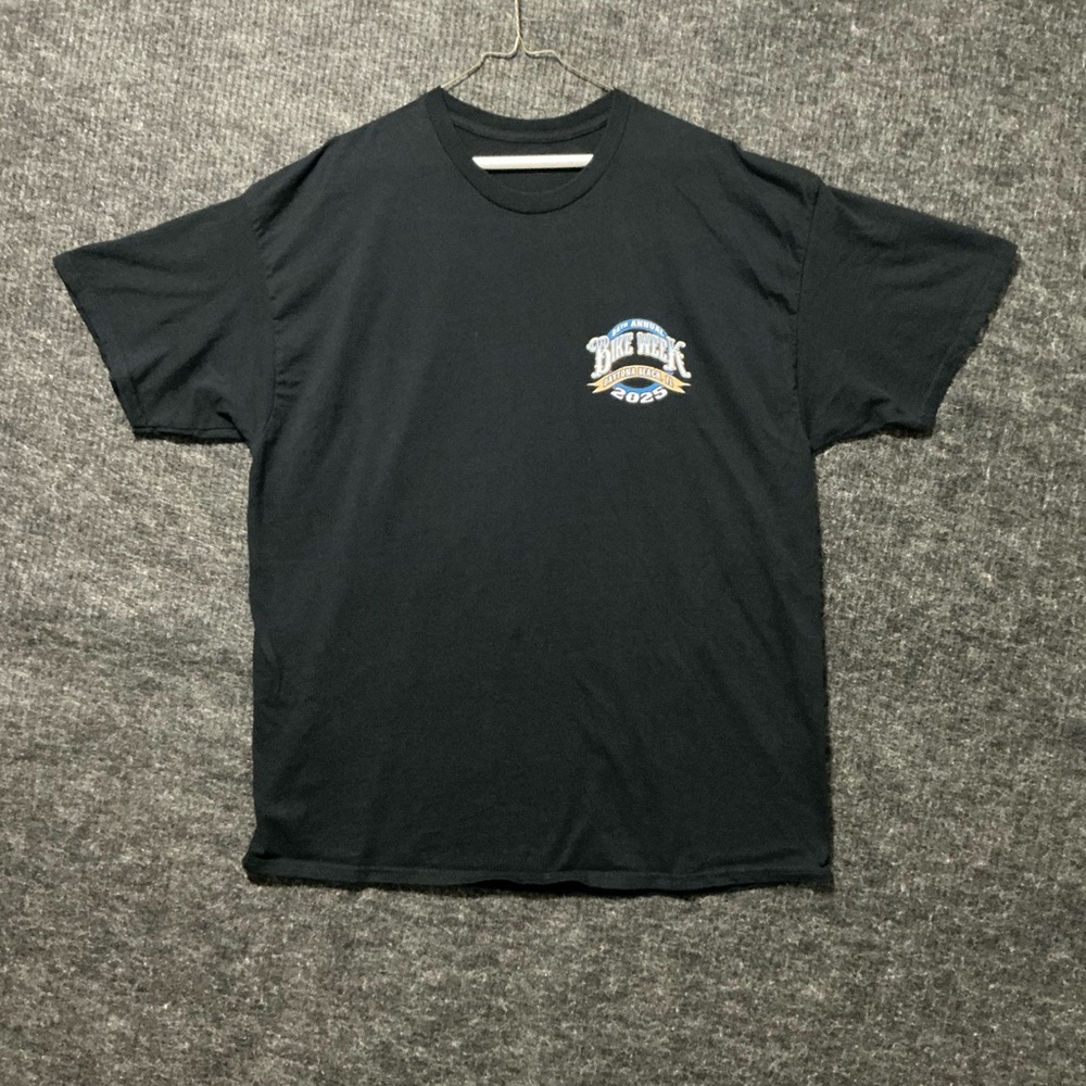 84Th Annual Bike Week World’s Largest Motorcycle Event Black Short Sleeve  2XL
